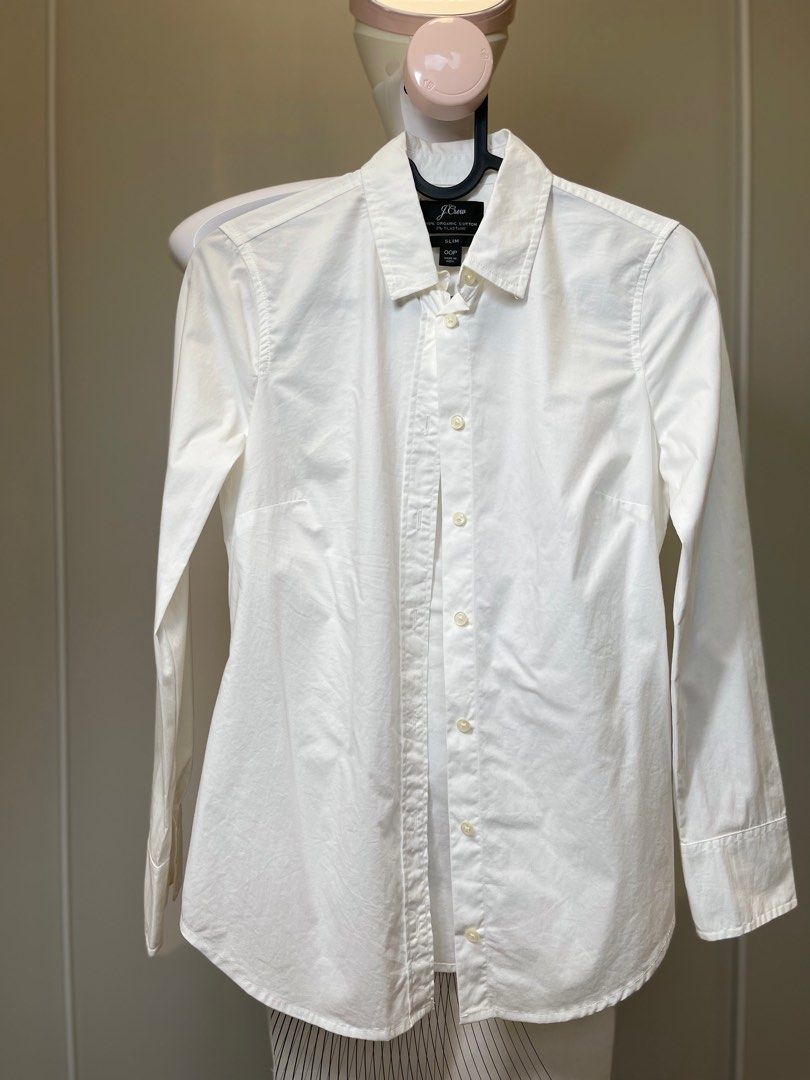 J crew white dress shirt 2025