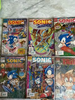 Bundle - SONIC the hedgehog and TAILS Sonic’ s buddy (6 comics)