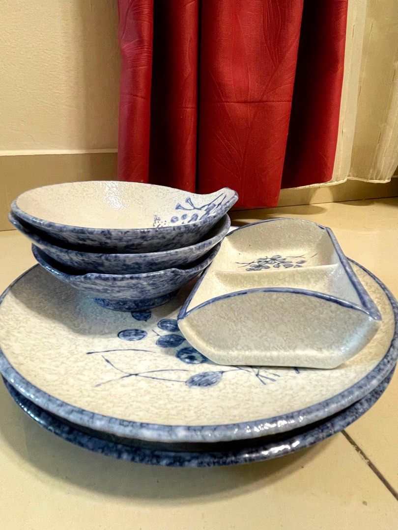 Clayton Japanese Stoneware Set, Furniture & Home Living, Kitchenware