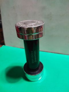 Collectible perfume sprayer/Shaped like a DUMBBELL/EMPTY!/Nice display!