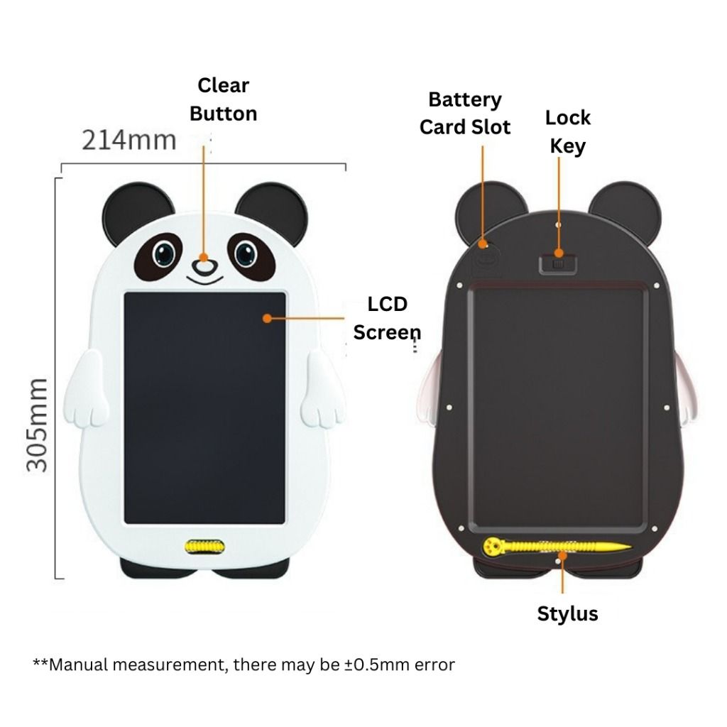 Cute Animal LCD Writing Board Tablet Digital Drawing Writing