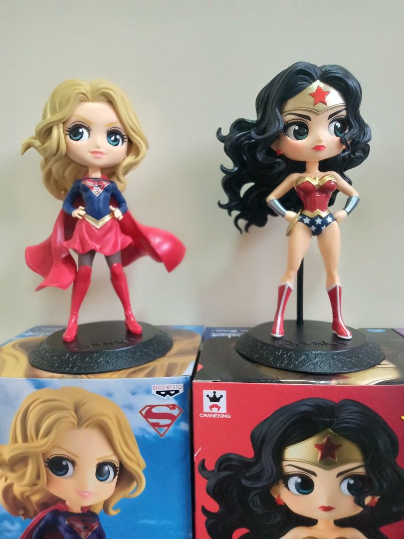 Wonder Q Woman DC Catwoman Banpresto Posket Comics * Version Woman