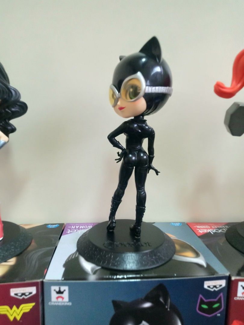 Wonder Q Woman DC Catwoman Banpresto Posket Comics * Version Woman