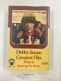 Debby Boone Greatest Hits Plus 2 Featuring Pat Boone - Music Album Record Cassette Tape - Used Vintage