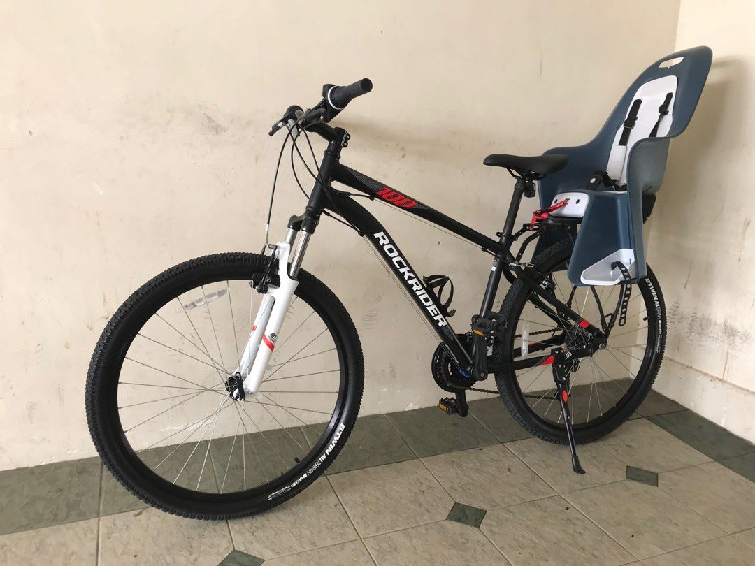 Decathlon Rockrider ST100 with Child seat and Accessories