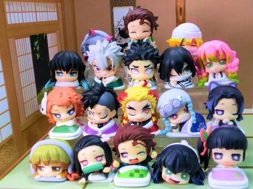 Set De 5 Figurines STASTO Sleeping Onemutan Vol 2 - Demon Slayer (Kimetsu No Yaiba) Neuf