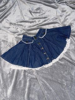 Denim Lolita Skirt