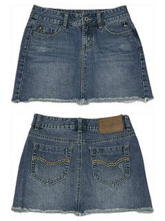 TW Denim Mini Skirt