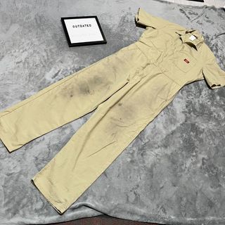 Dickies Coverall Khaki Fits Large [OUTDATED]
