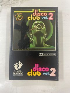 Disco Club Vol. 2 - Music Album Record Cassette Tape - Used Vintage