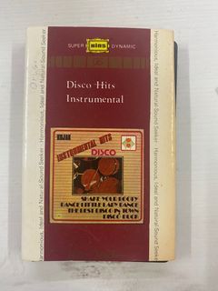 Disco Hits Instrumental - The Six Million Dollar Man - Music Album Record Cassette Tape - Used Vintage