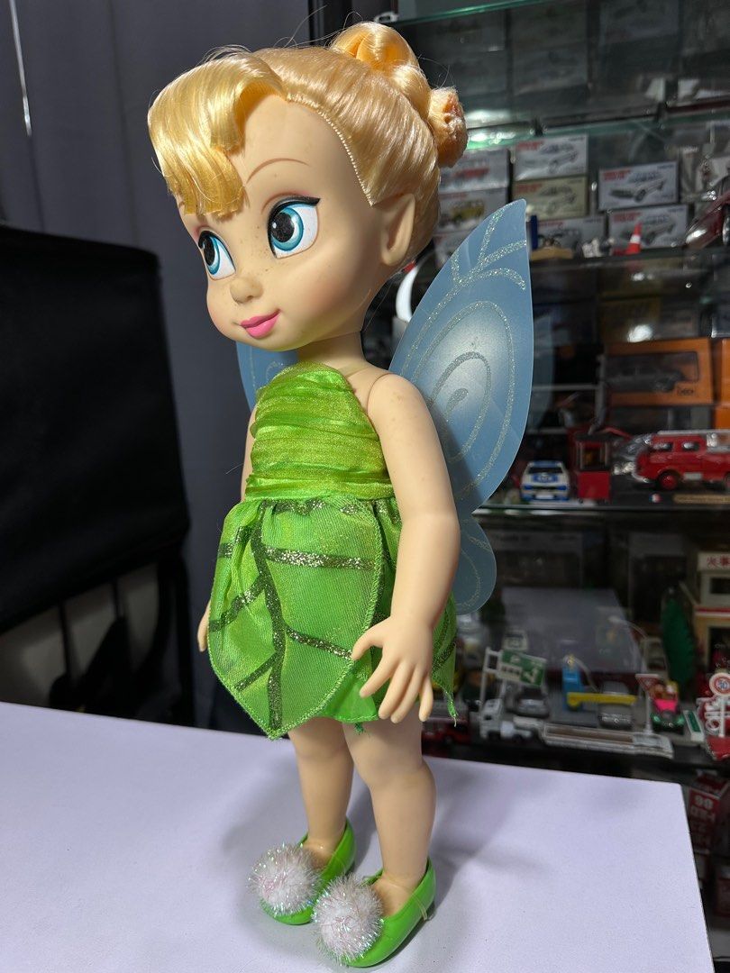 Disney Animators Collectors First Edition Tinkerbelle (Category: Figurines & Statues) located in Las Pinas. Submitted by tophiers (Listing ID 1300859220, Image 3). Description: For Sale: Disney Animator's Doll Tinkerbell 🩷 Disney Collectors First Edition Doll! 🩷 Stands 17" inches or 43cm height 🩷 Loose, No Box, Pre-Loved 🩷 Original Disney Doll your daughter will love! A Great gift she will truly treasure! 🩷 No Damages/No issues/ Complete wit