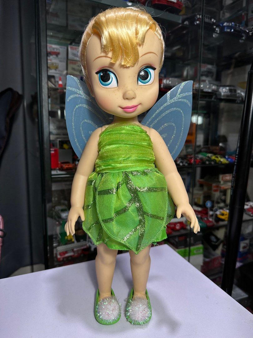 Disney Animators Collectors First Edition Tinkerbelle (Category: Figurines & Statues) located in Las Pinas. Submitted by tophiers (Listing ID 1300859220, Image 1). Description: For Sale: Disney Animator's Doll Tinkerbell 🩷 Disney Collectors First Edition Doll! 🩷 Stands 17" inches or 43cm height 🩷 Loose, No Box, Pre-Loved 🩷 Original Disney Doll your daughter will love! A Great gift she will truly treasure! 🩷 No Damages/No issues/ Complete wit