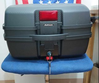 Duhan Carbon Print /Topbox with backrest brase