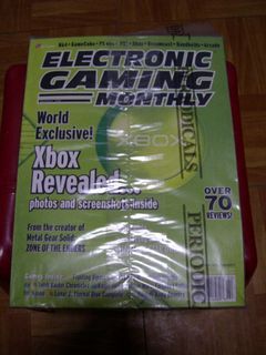 Electronic Gaming Monthly EGM Classic Retro Magazine (2001) XBox Revealed