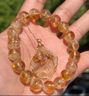 Feeling Lucky!🤩💋 ~~ High  Quality Natural CITRINE Bundle Set