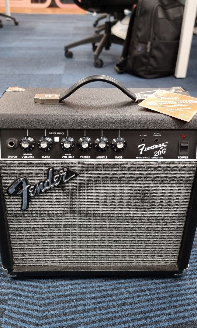 Fender Frontman 20G (Category: Soundbars, Speakers & Amplifiers) located in Makati City. Submitted by lance-0_0 (Listing ID 1300855621, Image 1). Description: .