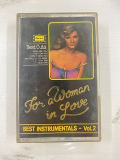 For A Woman In Love - Best Instrumentals Vol. 2 - Music Album Record Cassette Tape - Used Vintage