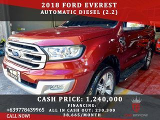 Ford Everest 2018 3.2 TITANIUM PLUS 4×4 Auto
