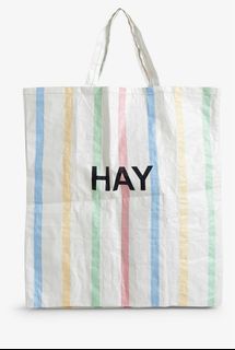 HAY Candy Stripe XL 塑膠購物袋63016495094146116