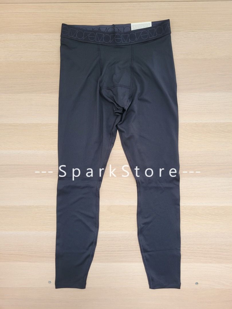 H&M Celana Legging Ketat Pria Running Sports Tights DryMove Hitam