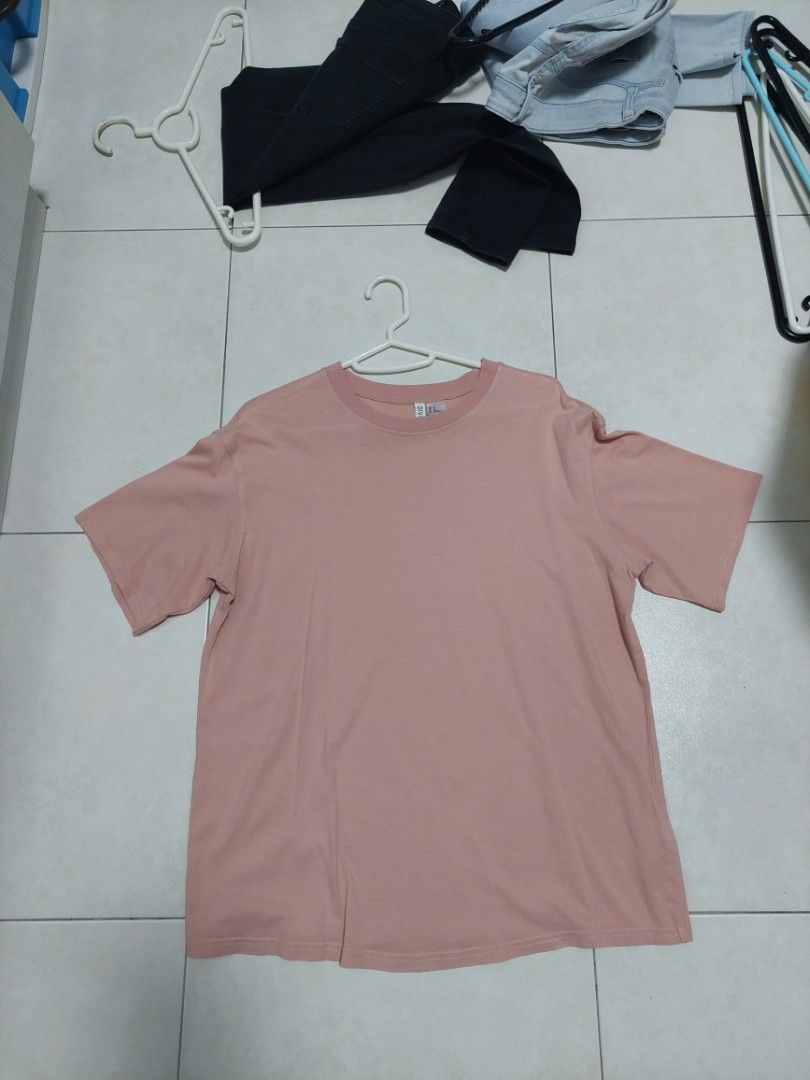 H&M Divided Pink shirt, Women's Fashion, Tops, Shirts on Carousell