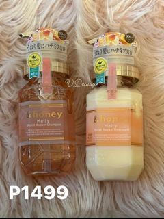 &Honey Melty Moist repair Shampoo and Conditioner