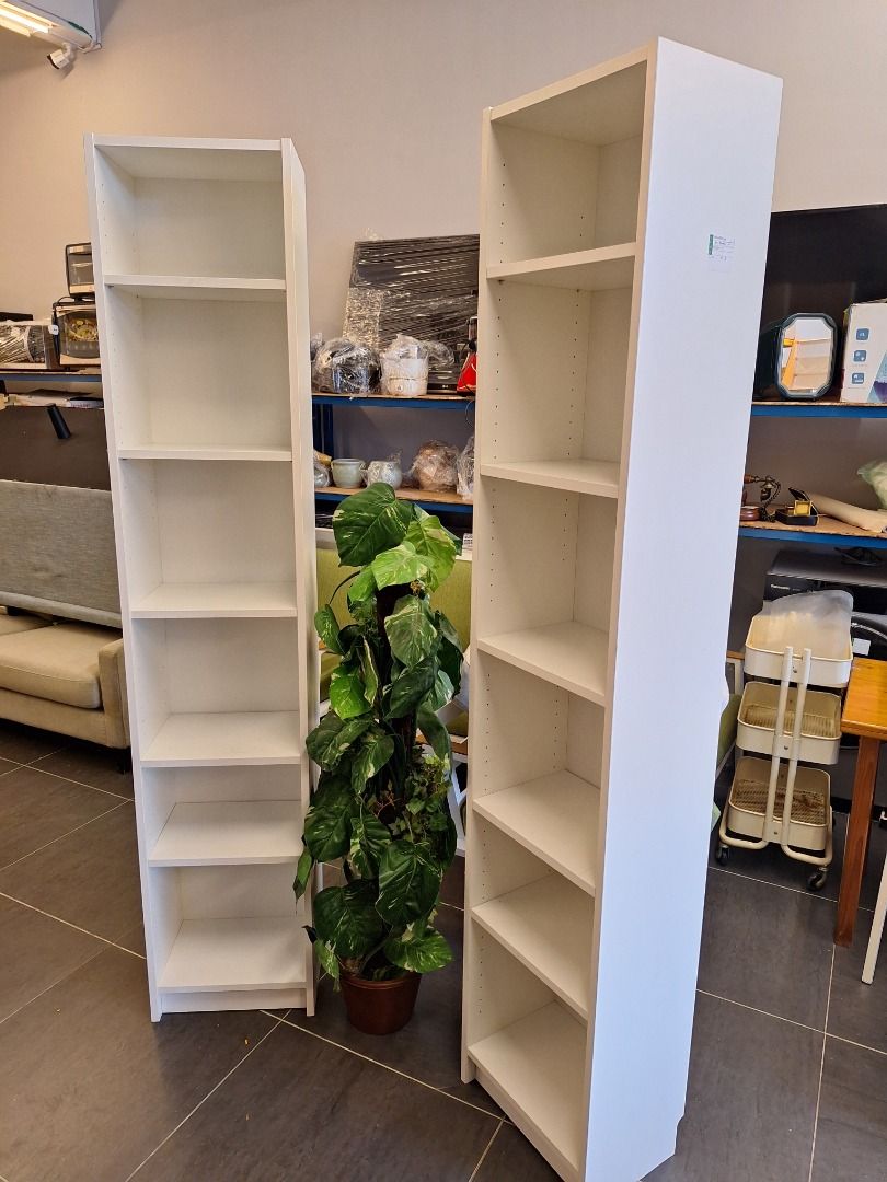 Bibliothèque IKEA BILLY – 40x28x202 Cm, Blanche, Neuve Sous Emballage