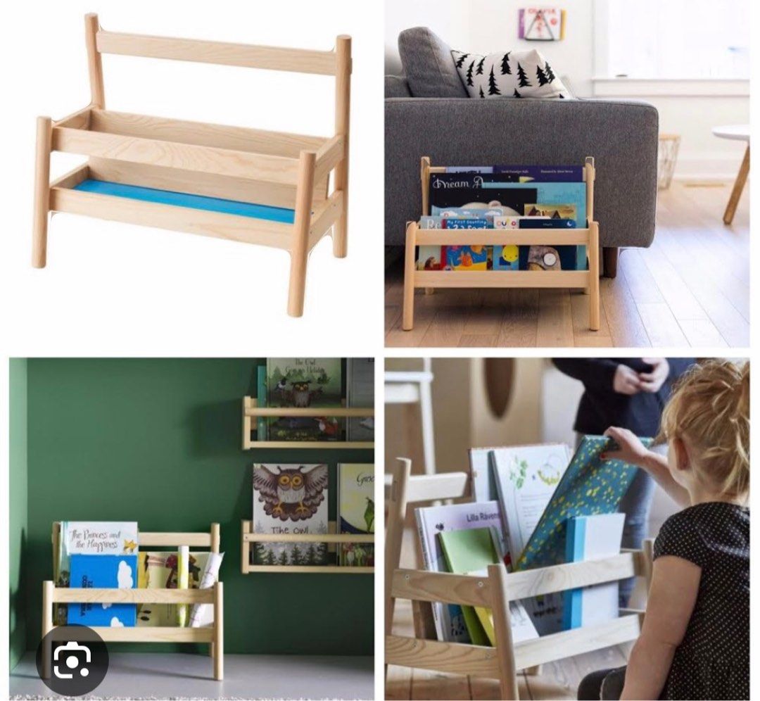 Ikea Flisat, rak buku budak, book displays , Furniture & Home Living