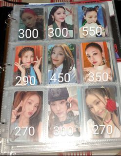 ITZY PHOTOCARDS PRICE ON THE PIC