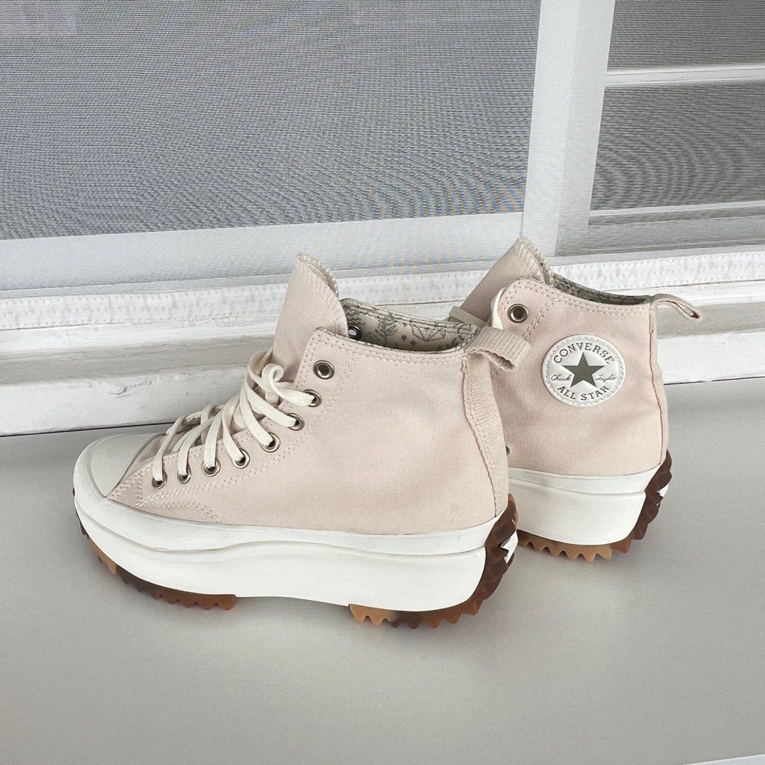 Converse beige cuir cheap