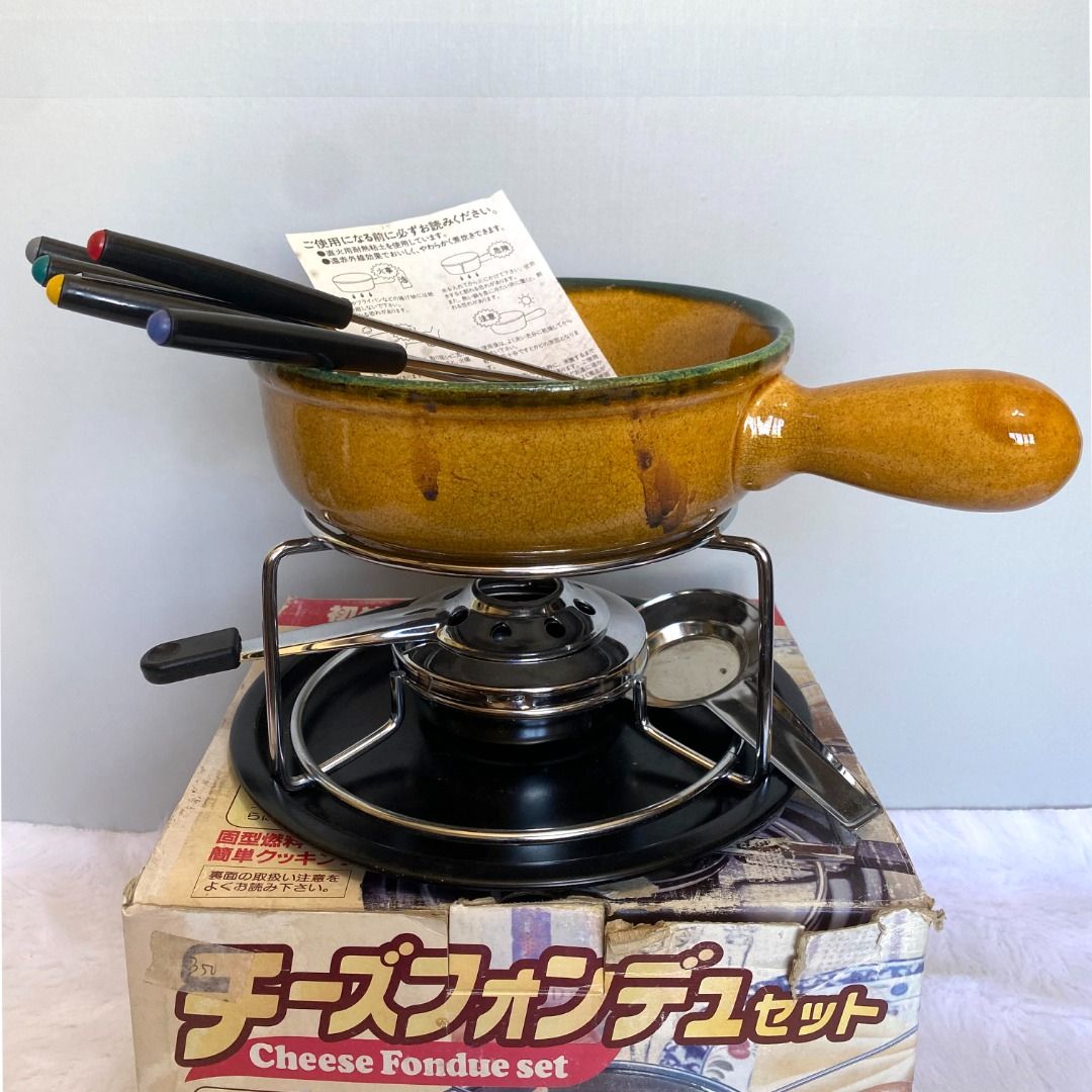 Japan Ceramic Cheese Fondue Set (Category: Cookware & Accessories) located in Consolacion. Submitted by posh_avenue_home (Listing ID 1300889955, Image 3). Description: New with box. From Japan. 7.5" x 2.5". 100% authentic!!!.