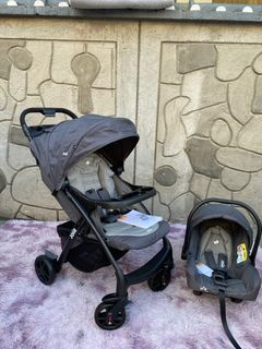 Joie Muze Lx stroller with carseat