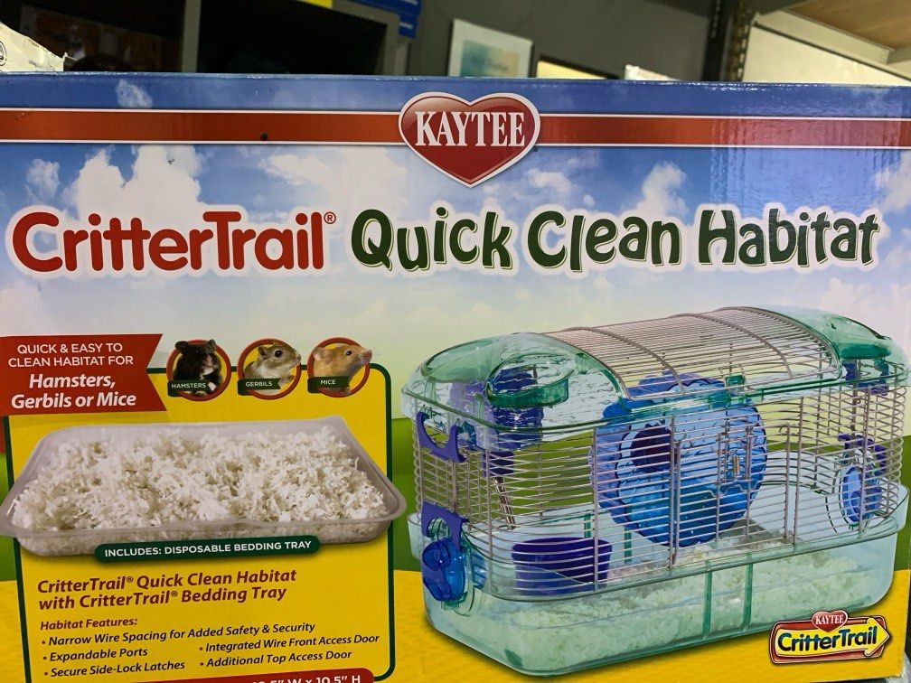 Kaytee crittertrail easy clean habitat discount