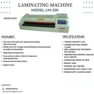 LAMINATING MACHINE