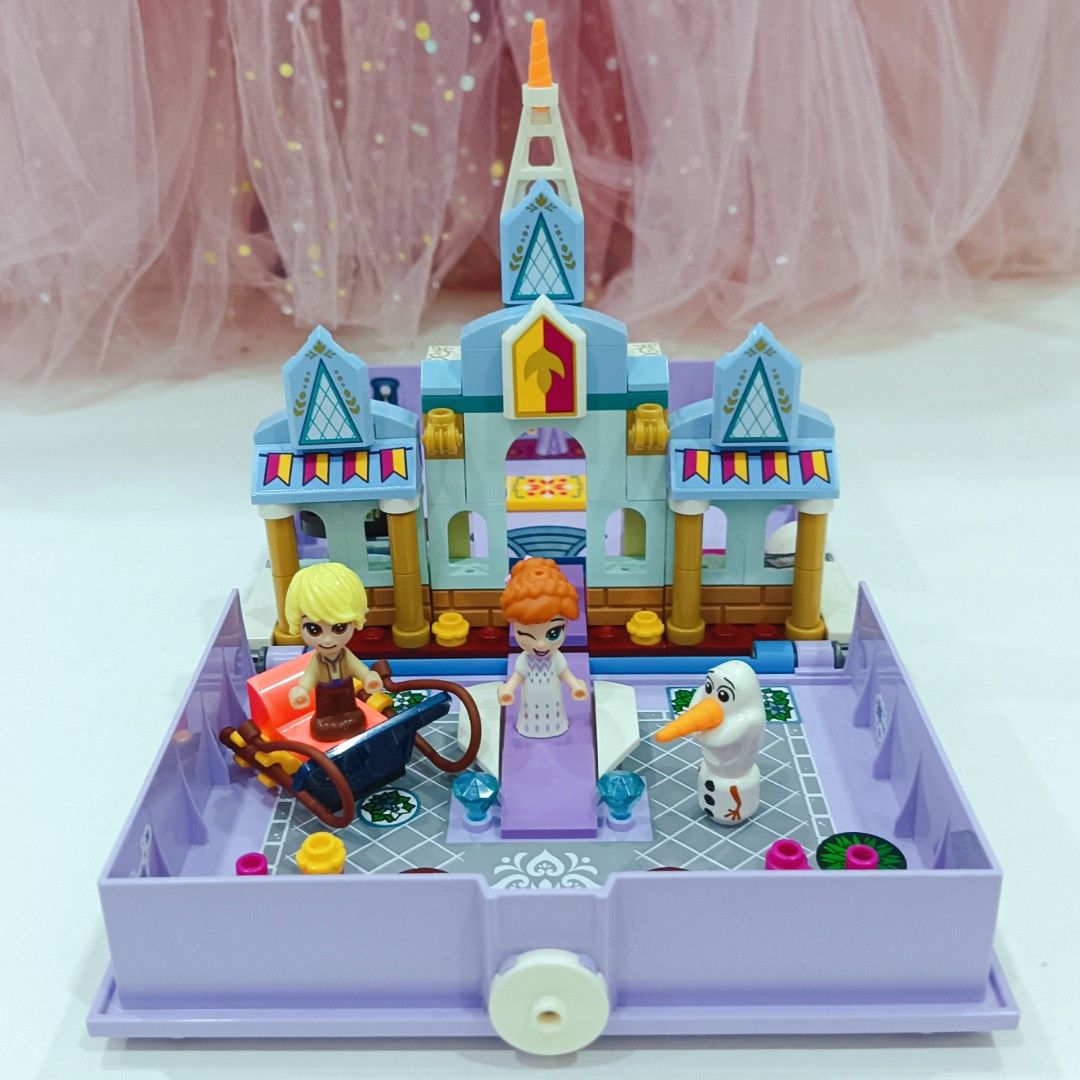 Lego Disney Frozen 2 Anna Elsa s Storybook Adventures Playset Hobbies Toys Toys Games on Carousell