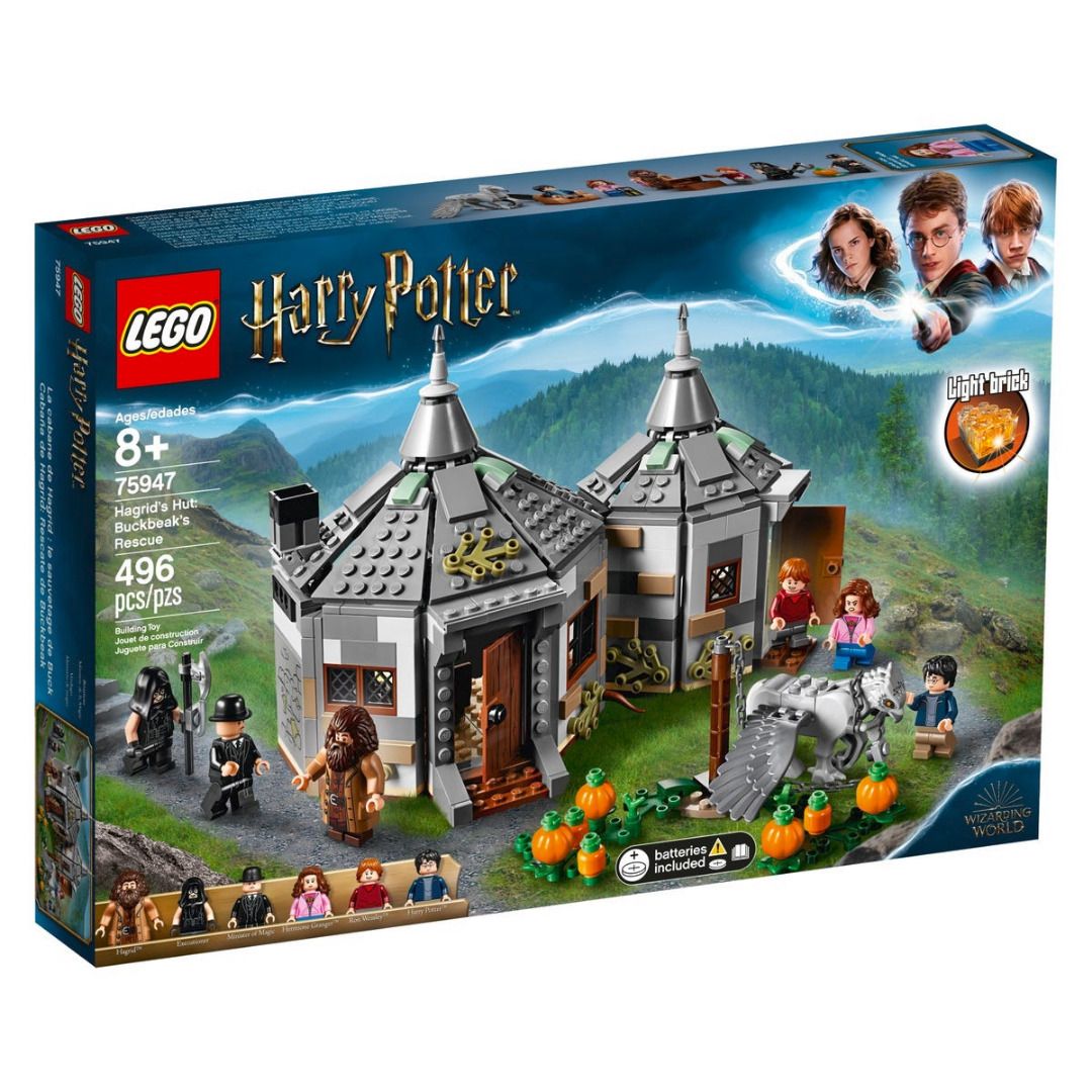 LEGO Harry Potter 75945 Expecto Patronum 75947 Hagrid s Hut Buckbeak s Rescue 75950 Aragog s Lair 75951 Grindelwald s