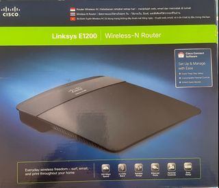 Linksys E1200 Wireless- N Router