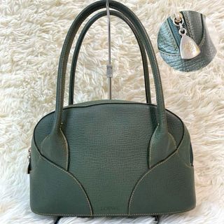 LOEWE handbag mini tote bag freestanding anagram green