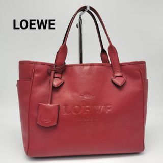Loewe tote bag leather