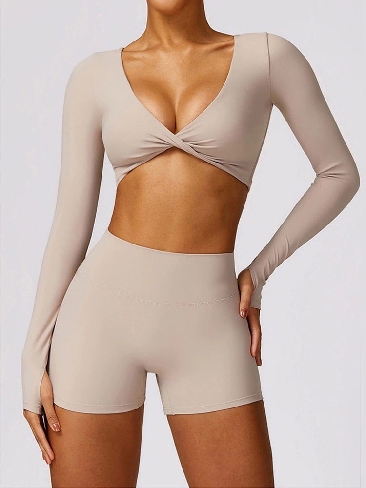 long sleeve active wear tops