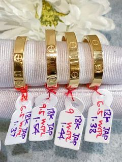 Love ring 18k japan gold
