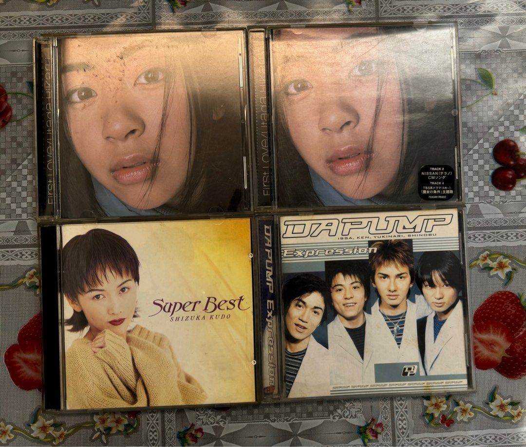 Luna sea , 濱崎步, 宇多田光, speed , hiro , trf 等日本CD, 音響器材 