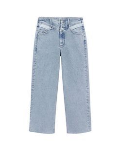 Zara-like Crop Wide Leg Jeans from Mango