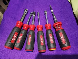 Milwaukee USA nut drivers and 6 in 1 Screwdriver