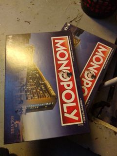 Monopoly on hand brand-new collectibles.
