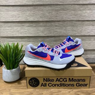 Nike ACG Lowcate OG “Wolf Grey - Bright Crimson” (Size 8)