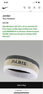 Nike Jordan Terry Headband (