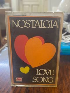 Nostalgia Love Song / The Everly Brothers / Pat Bone / Paul Anka / Nat King Cole / Tom Jones - Music Album Record Cassette Tape - Used Vintage