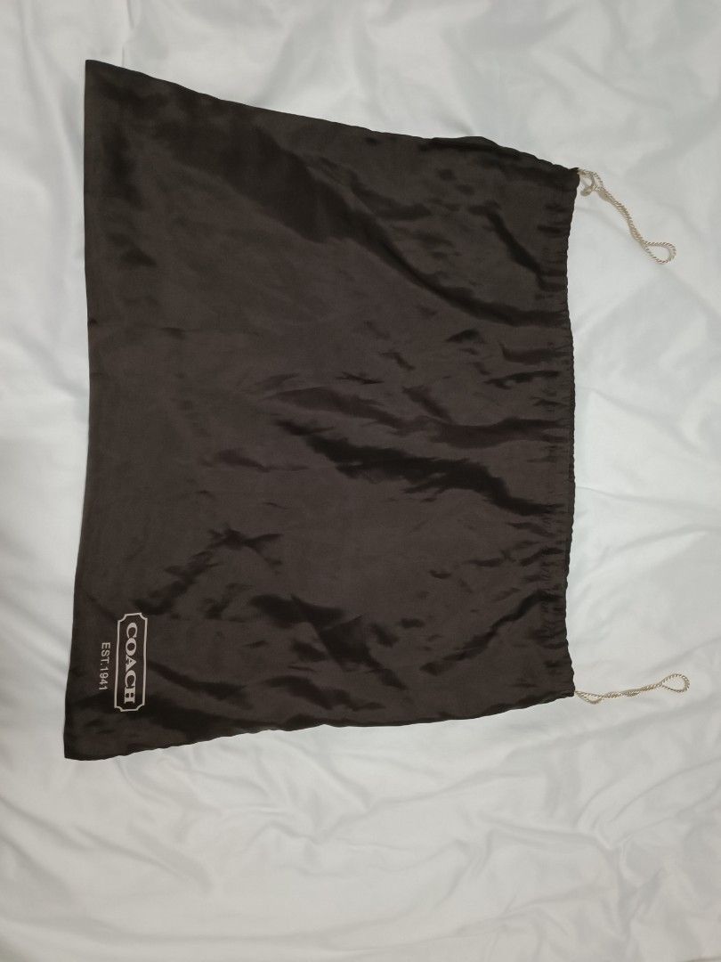 Original coach dust bag hot sale